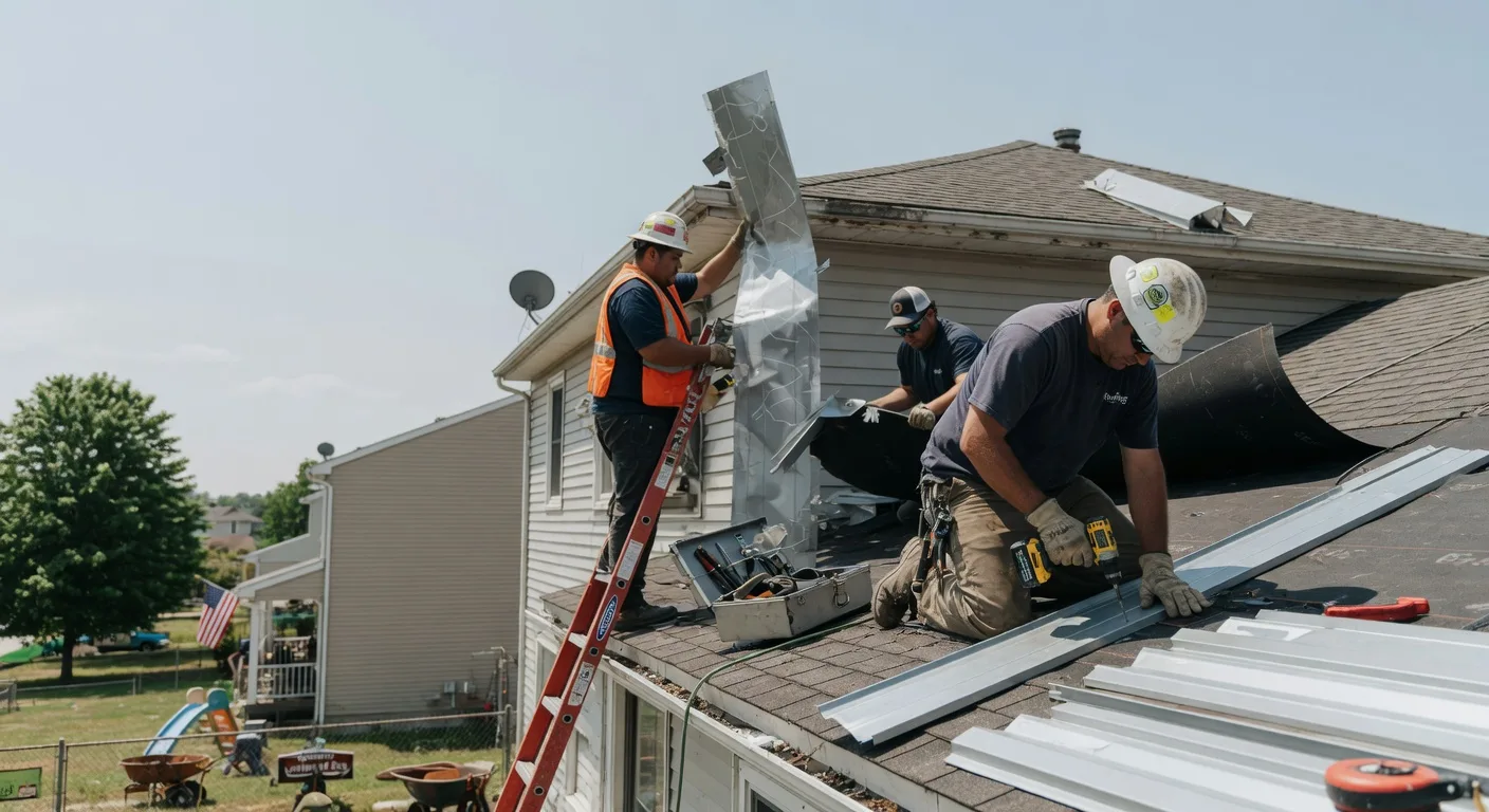 Metal Roof Repair in South Jamesport, NY